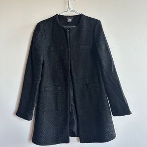 Venus Black Tweed Jacket